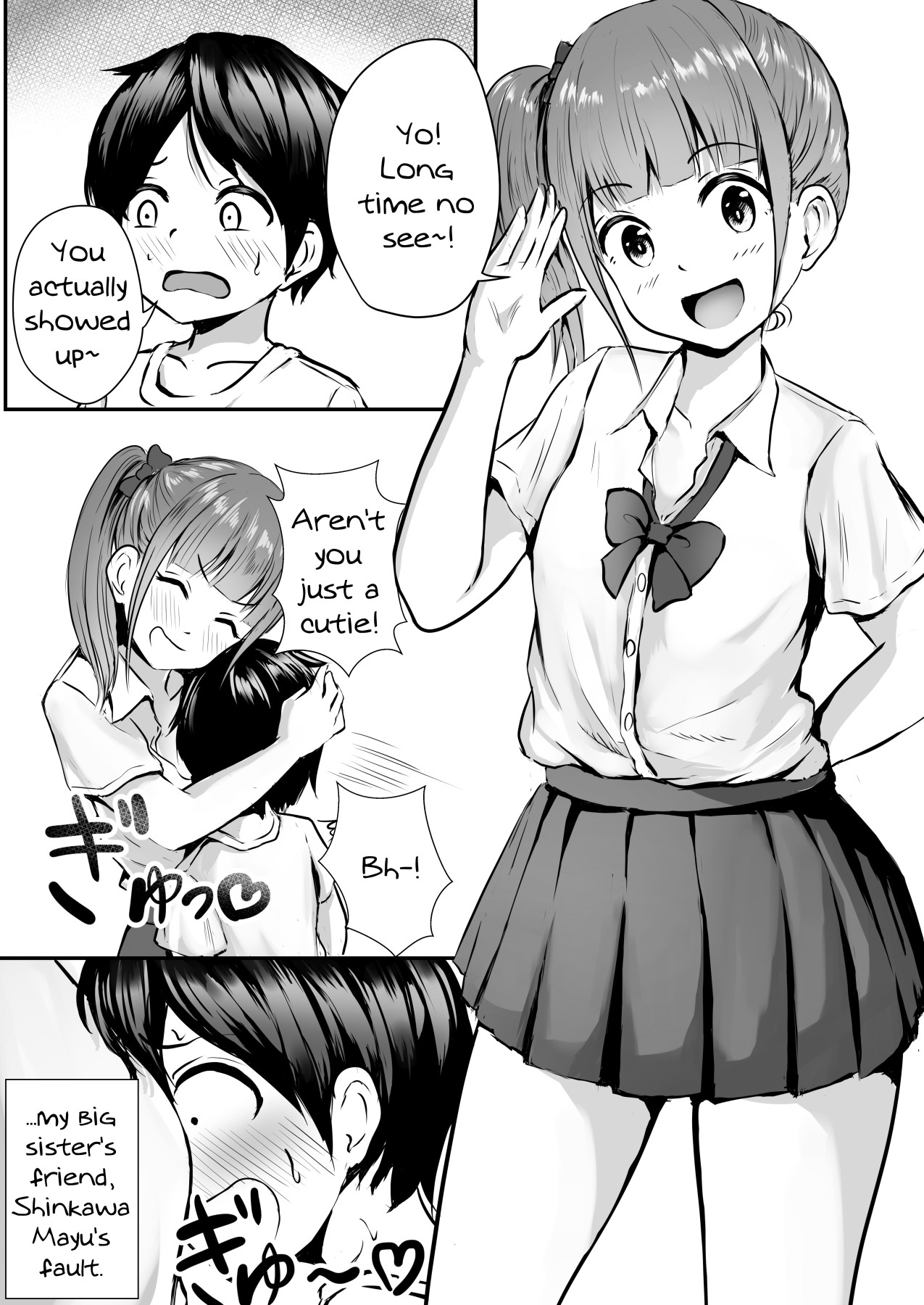 Hentai Manga Comic-Getting Lewd With My Sister's Best Friend-Read-3